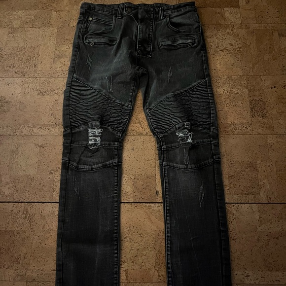 Biker skinny jeans - Picture 3 of 7